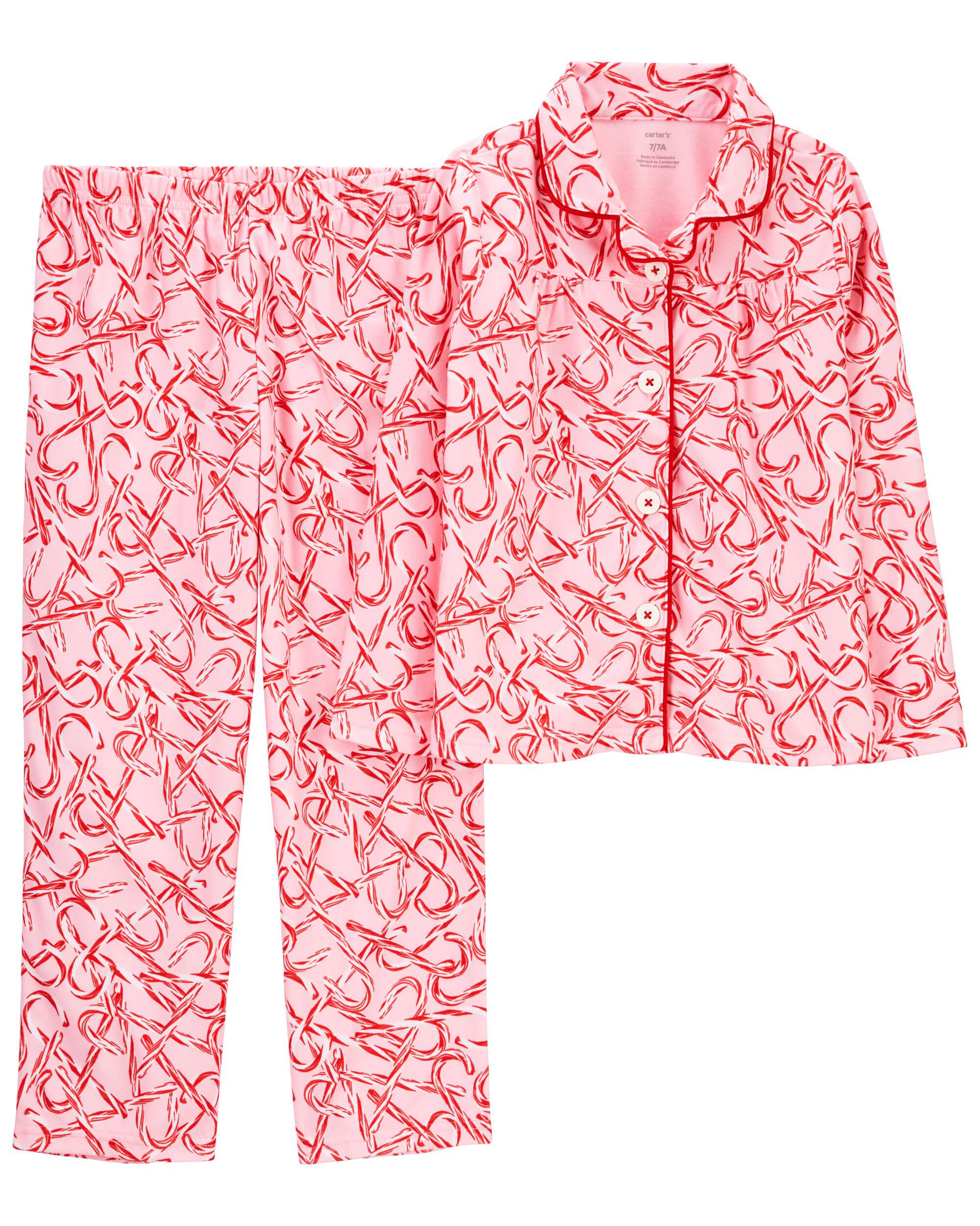 Carters candy cane pajamas cheap