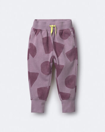 Toddler City Park™ Jogger Pant with Shapes - Mauve, 