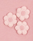 Baby Short-Sleeve Fashion Top - Pink, image 2 of 3 slides
