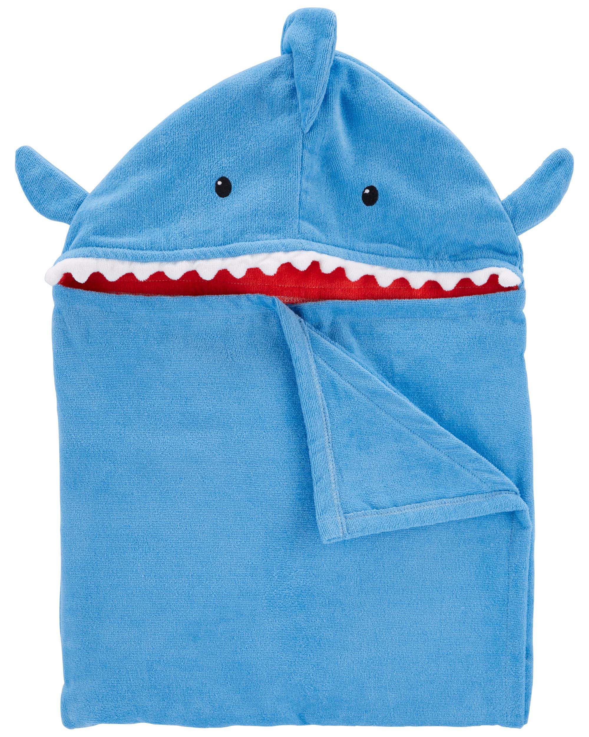 Blue Shark Hooded Towel Carter s Oshkosh Canada