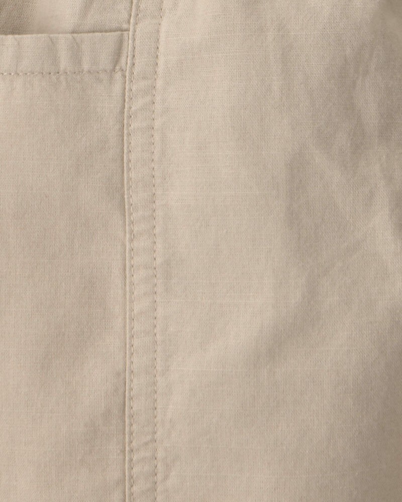 Boys 2-Piece Gingham Set Made with Organic Cotton, image 5 of 7 slides