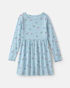 Girls Hello Kitty&reg; Long-Sleeve Dress, image 1 of 3 slides