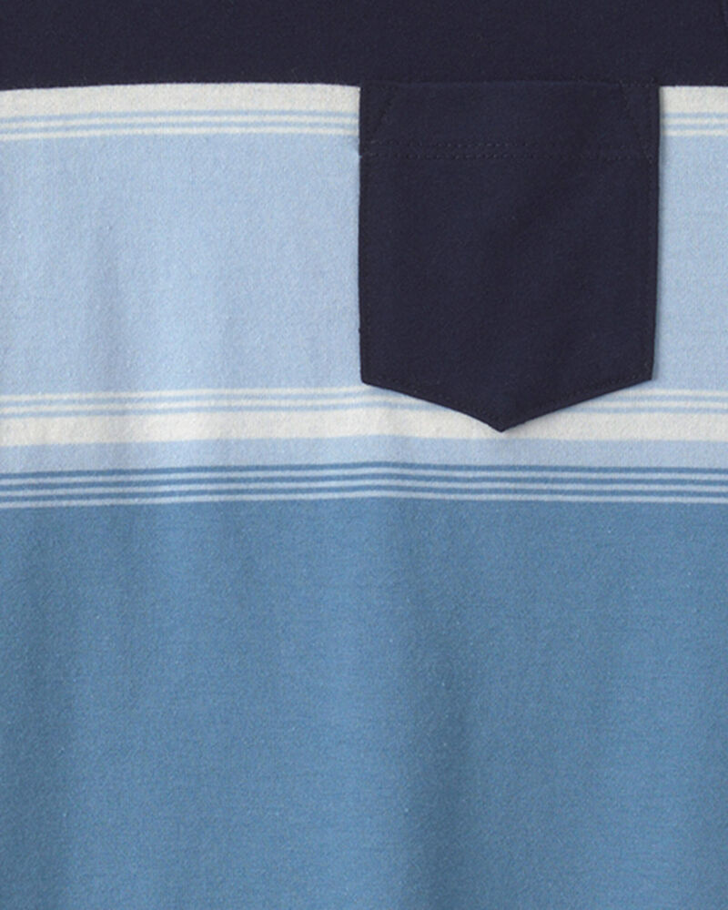 Boys colourblock Pocket Tank Top - Navy, image 2 of 3 slides