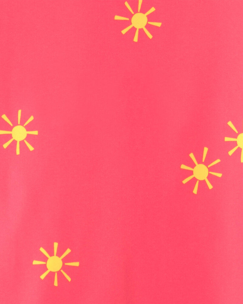 Baby Boy Sun 1-Piece Swimsuit Rashguard - Orange, image 3 of 4 slides