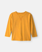 Gar&ccedil;ons - T-shirt &agrave; manches longues - Jaune, image 1 sur 2 diapositives