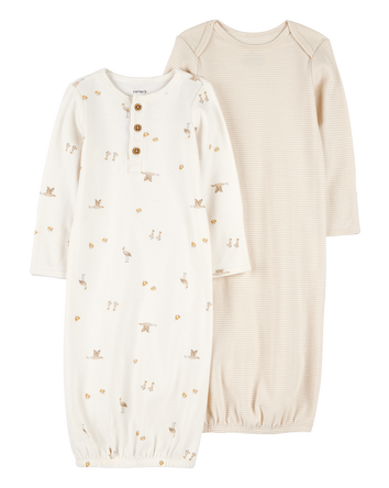Baby 2-Pack Sleeper Gowns, 