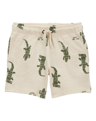 Toddler Alligator Pull-On Shorts, image 1 of 4 slides
