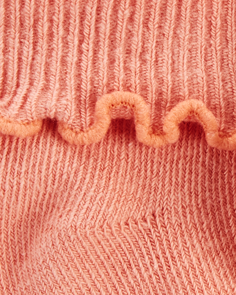 Bébé 3 paires de chaussons côtelés, image 4 sur 5 diapositives