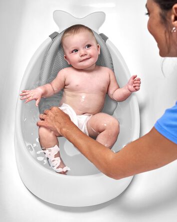 Baignoire 3 étapes MOBY® Smart Sling™ - Blanc, 