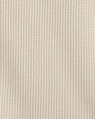 Chemise boutonn&eacute;e isotherme &agrave; manches longues pour tout-petit - Cr&egrave;me, image 2 sur 2 diapositives