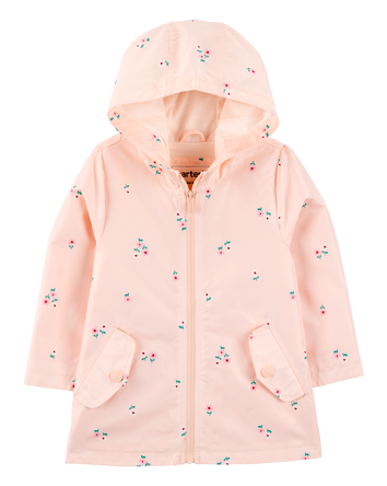 Baby Floral Rain Jacket, 