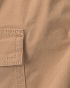 Baby Boy Wide-Leg Cargo Pants - Khaki, image 4 of 5 slides