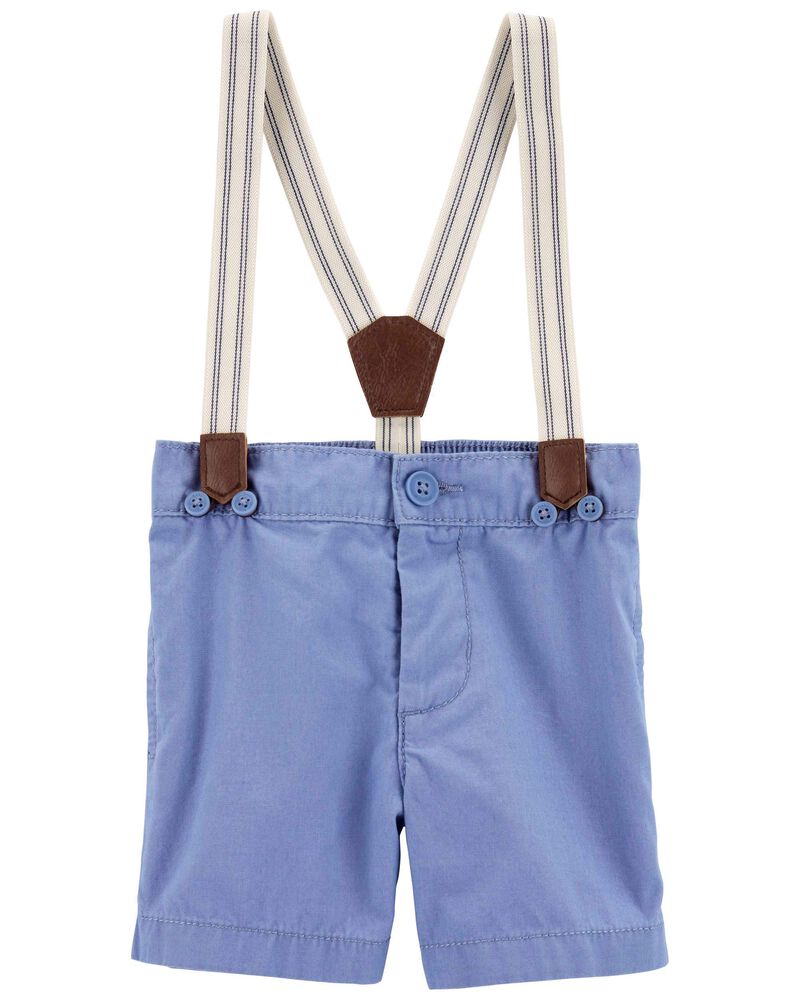 Baby Suspender Shorts, image 1 of 3 slides