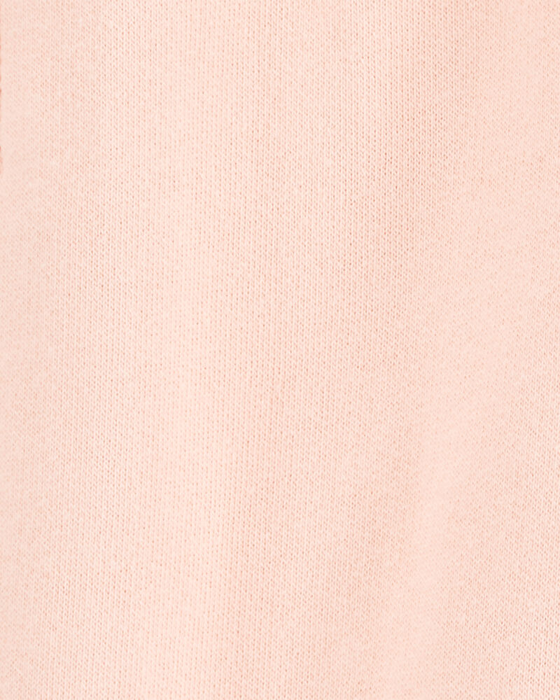 Bébé Pantalon de jogging à enfiler en jersey bouclette - Rose, image 3 sur 4 diapositives