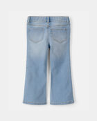 Tout-petit fille - Jeans en denim &agrave; jambe &eacute;vas&eacute; - Bleu clair, image 2 sur 3 diapositives