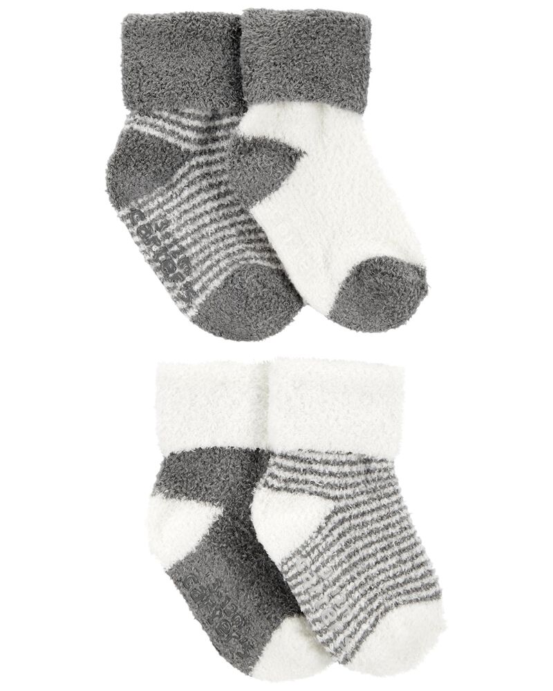 Baby 4-Pack Chenille Booties, image 1 of 1 slides