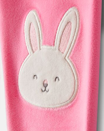 Toddler Girl Bunny DreamPlush Snug Fit 2-Piece Pyjamas - Pink, 
