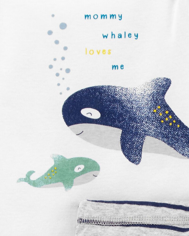 3-Piece Whale Little Character Set, image 3 of 3 slides