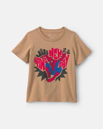 Toddler Boy &copy;Marvel Spider-Man Graphic Tee - Tan, 