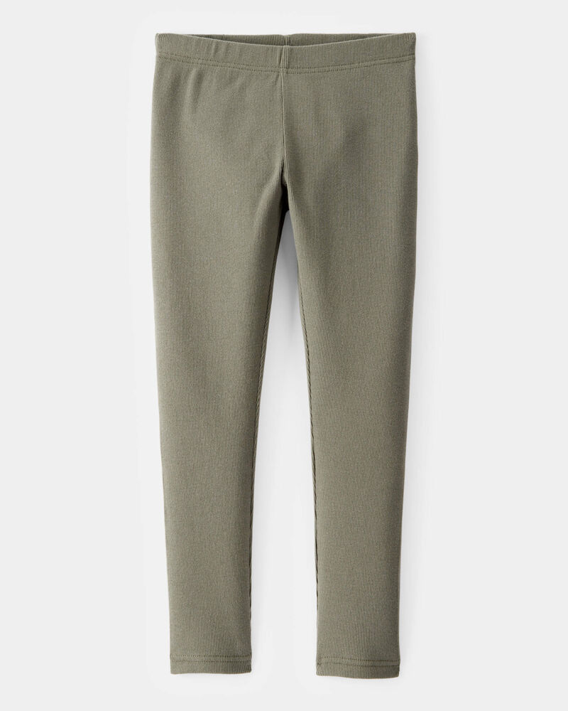 Kid Ribbed Leggings, image 1 of 4 slides