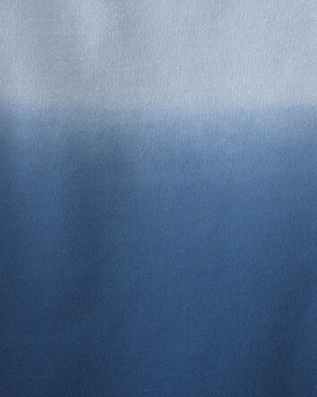 Tout-petit gar&ccedil;on - Chandail en jersey bouclette &agrave; effet ombr&eacute; - Bleu, 