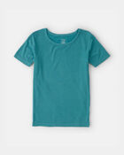 Boys PurelySoft Short-Sleeve Snug Fit 2-Piece Pyjama Set - Blue, image 3 of 7 slides