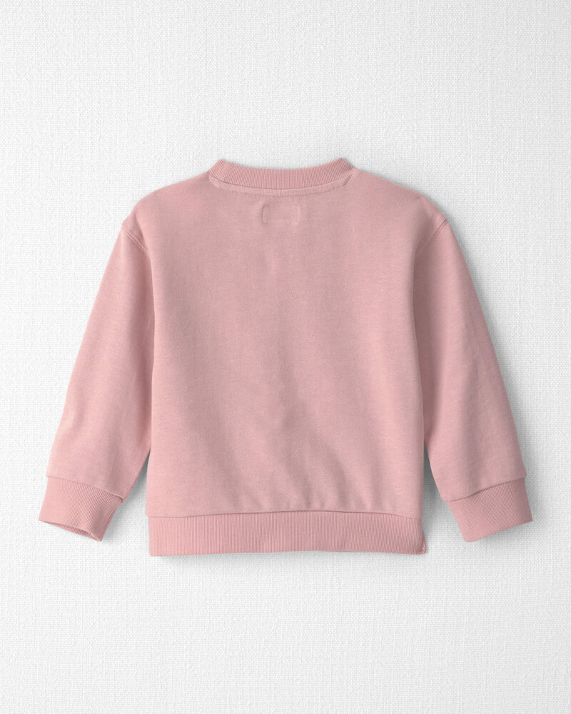 Tout-petit fille - Chandail en coton biologique &laquo;Big Sis&raquo;, image 2 sur 4 diapositives