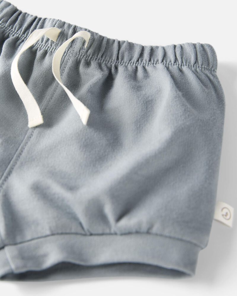 Baby 2-Pack Organic Cotton Shorts, image 2 of 4 slides