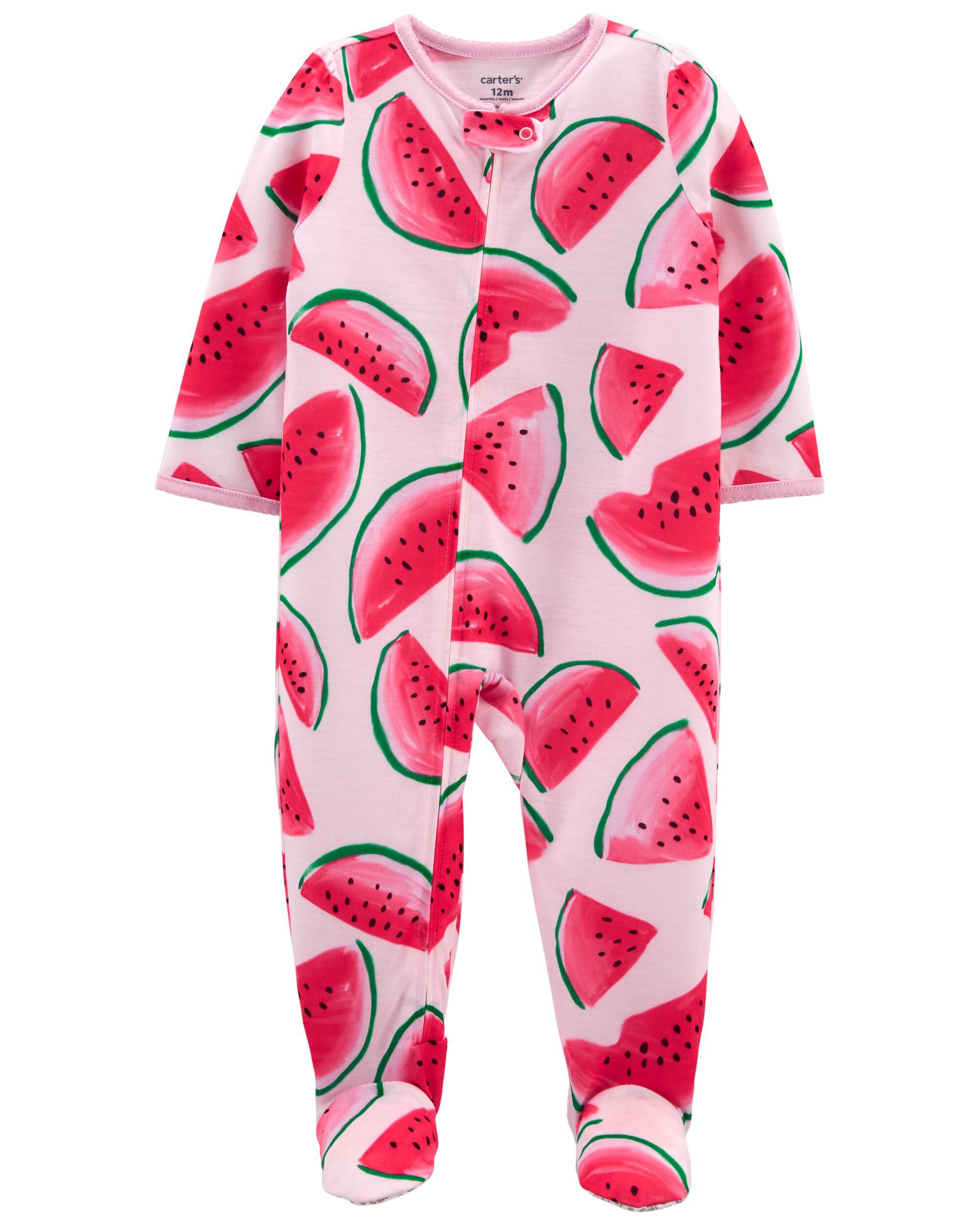 Carters discount watermelon pajamas