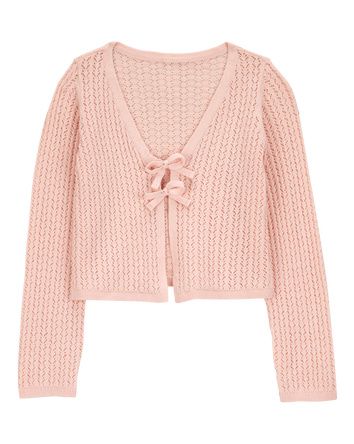 Kid Striped Cardigan Top, 