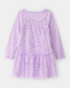 Toddler Girl Tulle Star Halloween Dress, image 2 of 6 slides