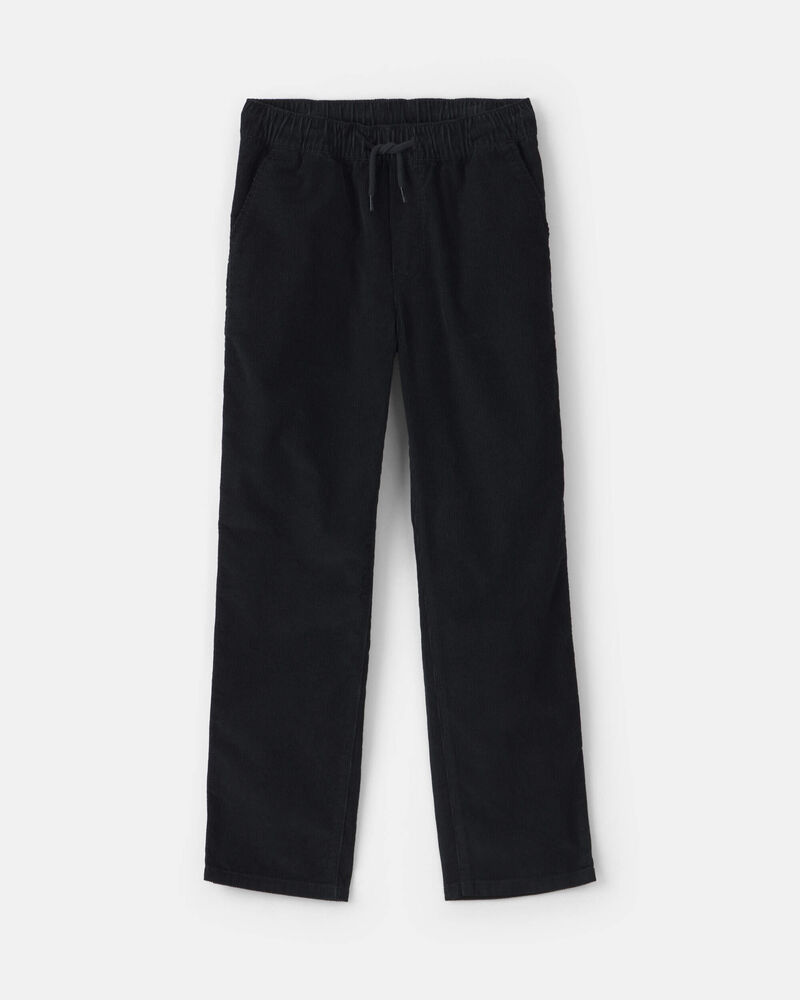 Boys Corduroy Pants - Black, image 1 of 4 slides