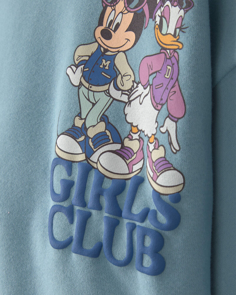 Toddler Girl 2-Piece Disney&copy; Minnie & Daisy Fleece Long-Sleeve Top & Pant Set - Blue, image 3 of 5 slides