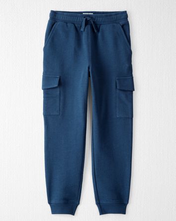 Jeune Pantalon de jogging en jersey bouclette de coton biologique, 