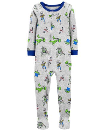 Pyjama 1 pièce en coton ajusté Toy Story, 