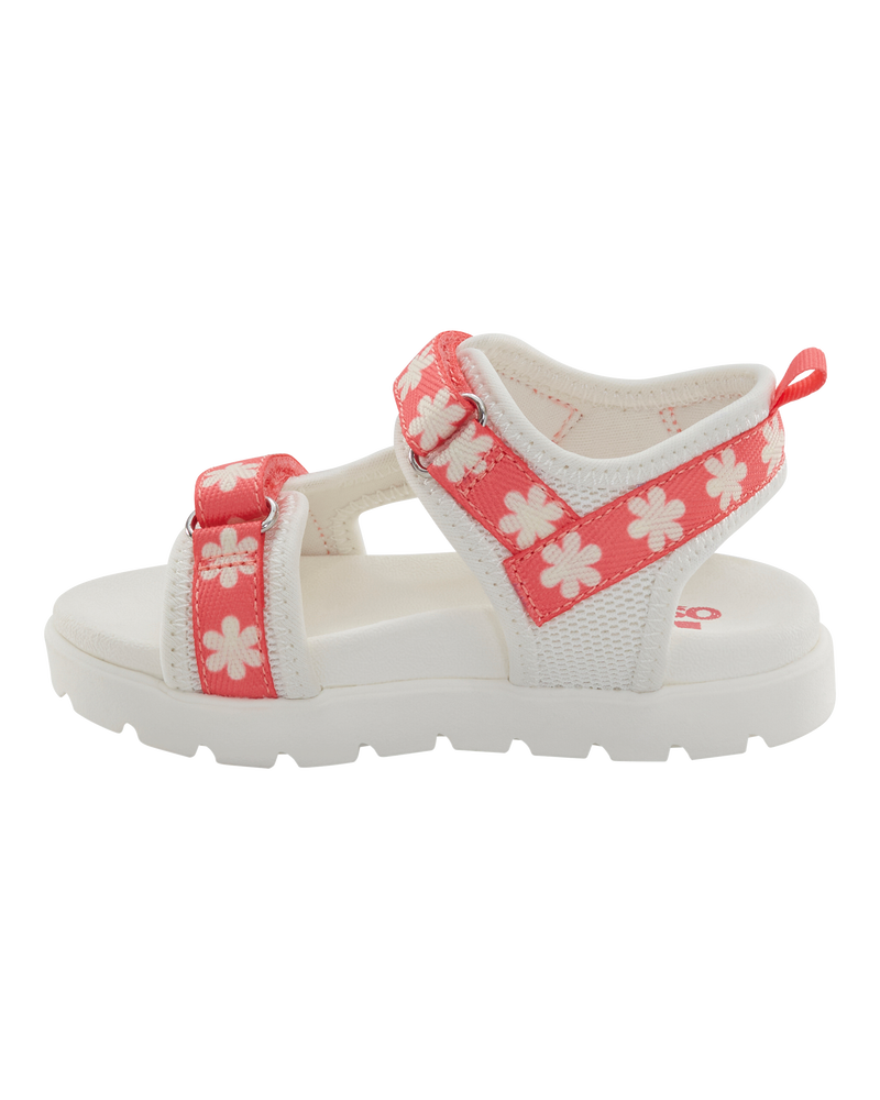 Toddler Girl Casual Floral Meadow Sandals, image 6 of 7 slides