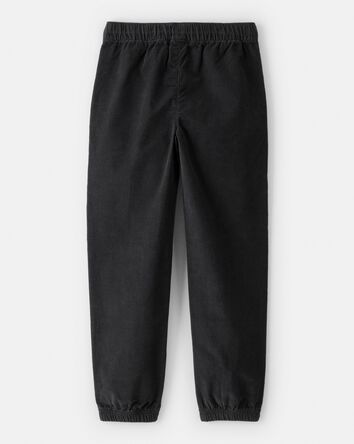 Boys Corduroy Joggers - Black, 