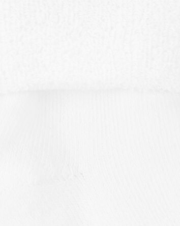 B&eacute;b&eacute; - 6 paires de chaussons &agrave; revers pli&eacute;s, 