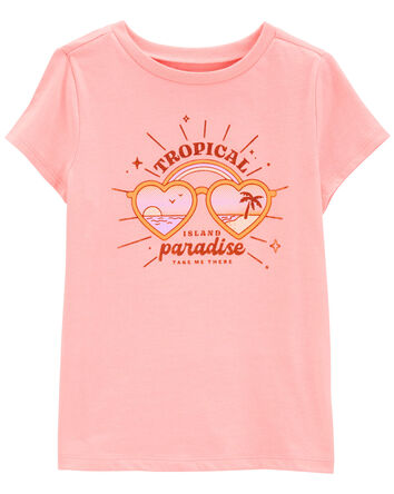 T-shirt imprimé Tropical paradise, 