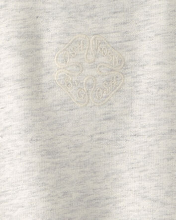 Baby OshKosh Logo French Terry Pullover Sweatshirt - Grey, 