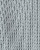 Baby 2-Piece Organic Cotton Cable Sweater Knit Top & Pant Set, image 3 of 4 slides