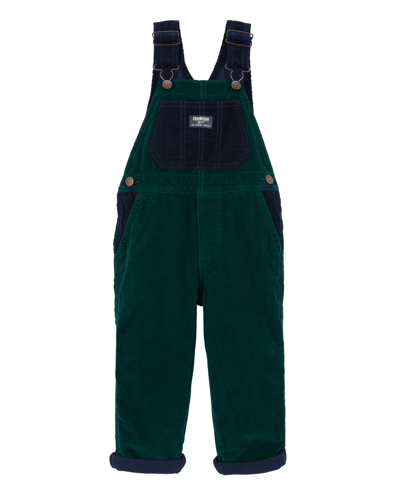 Toddler Soft Corduroy Overalls, image 1 of 4 slides