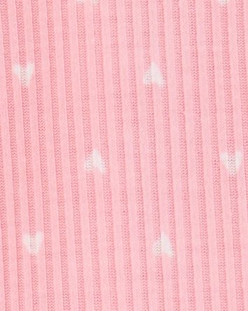 Kid 2-Piece Heart Loose Fit Pyjamas - Pink, 