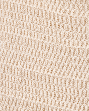 Toddler Crotchet Knit Tank - Ivory, 