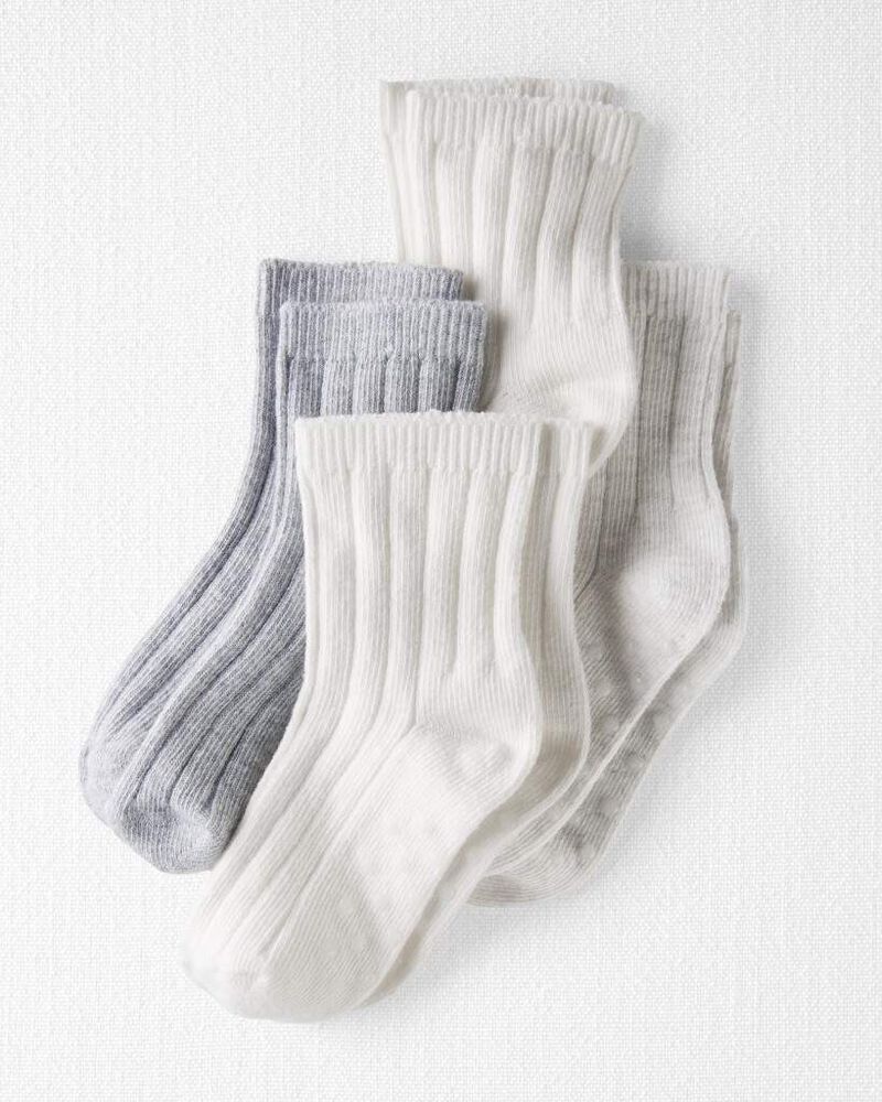 Enfant en bas &acirc;ge 4 paires de chaussettes antid&eacute;rapantes, image 1 sur 3 diapositives