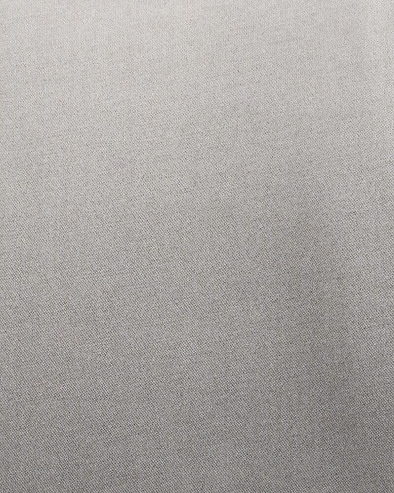Baby Ombre Long-Sleeve Henley Shirt - Gray, image 2 of 3 slides
