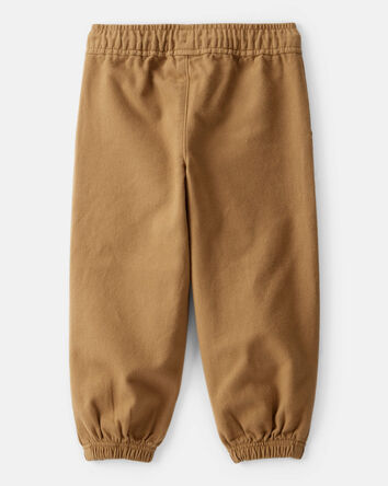 Tout-petit garçon - Pantalons de mode en chevrons - Brun, 