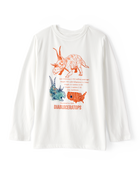 Kid Dino Long-Sleeve Graphic Tee, image 1 of 3 slides