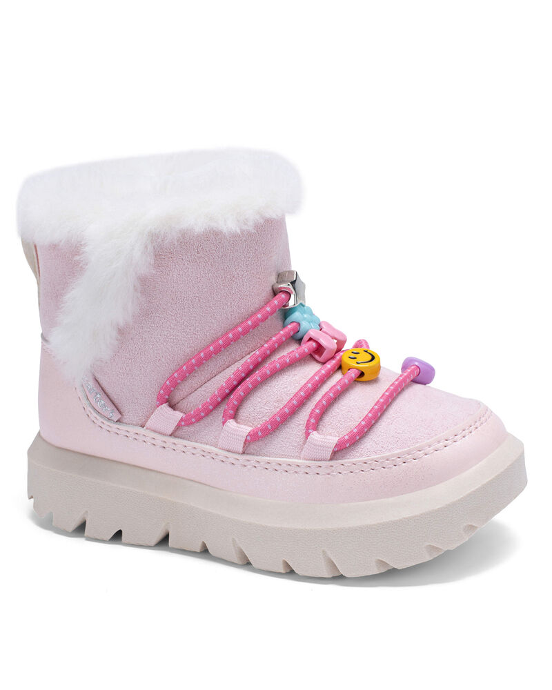 Girls Fashion Boots - Pink, image 2 of 6 slides