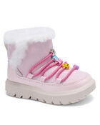 Girls Fashion Boots - Pink, image 2 of 6 slides